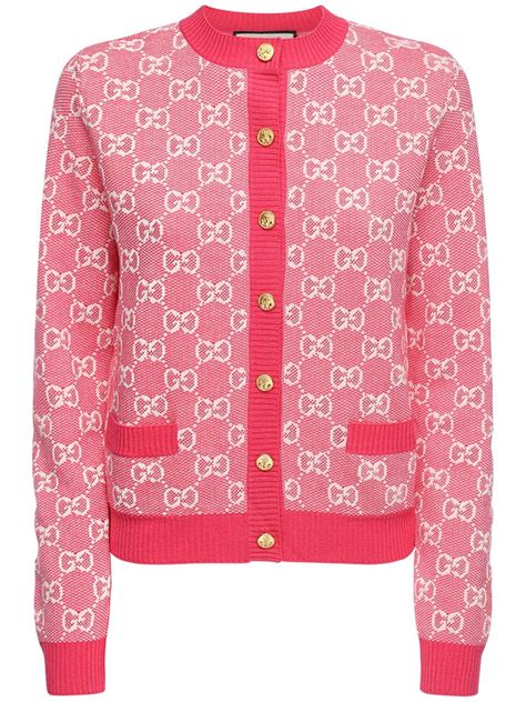 pink gucci cardigan